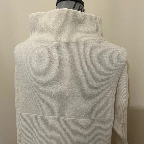 Free People Ottoman Tunic Sweater in Ecru (White), Size XS - Picture 6 of 16